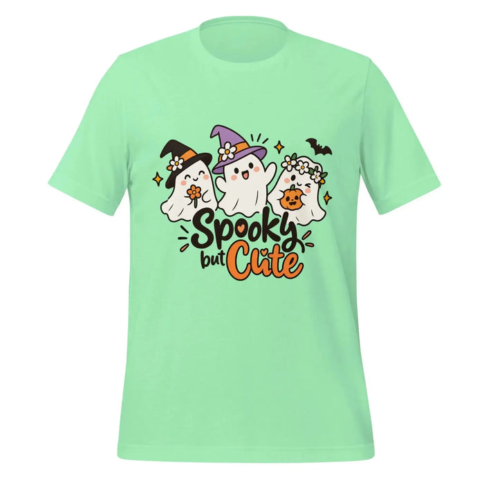 Spooky but Cute T-Shirt - Funny Halloween Ghost Gag Gift Graphic Tee