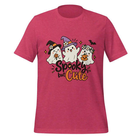Spooky but Cute T-Shirt - Funny Halloween Ghost Gag Gift Graphic Tee - Image 9