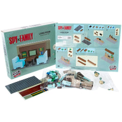 Spy x Family - Living Room Construction Set (98 Pieces) - Well Played - Snap & Switch Series - (2024)