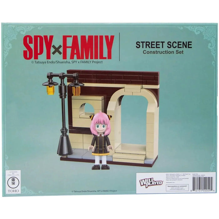 Spy x Family - Street Scene Construction Set (88 Pieces) - Well Played - Snap & Switch Series - (2024)