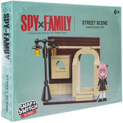 Spy x Family - Street Scene Construction Set (88 Pieces) - Well Played - Snap & Switch Series - (2024)