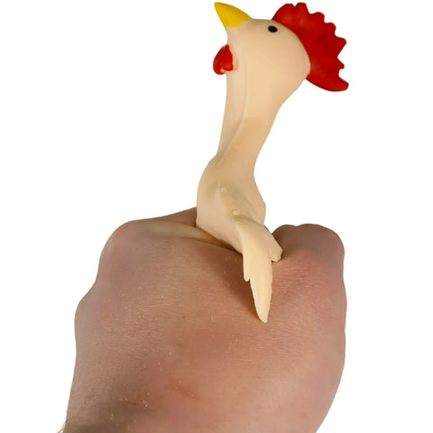Squeeze Chicken Stress Toy | Funny Squishy Chicken | Sand-Filled Fidget Toy for Kids & Adults | Stress Relief, Desk, Office, Home, Party Gag Gift - Wonderland Workshop - Image 12