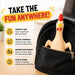Squeeze Chicken Stress Toy | Funny Squishy Chicken | Sand-Filled Fidget Toy for Kids & Adults | Stress Relief, Desk, Office, Home, Party Gag Gift - Wonderland Workshop