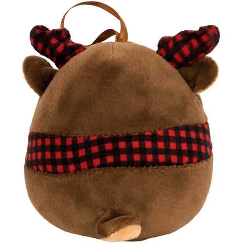 Squishmallows - Alfred the Reindeer Version 2 Holiday Ornament Plush (3.5
