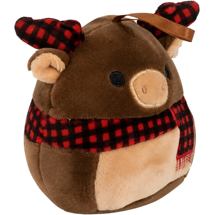 Squishmallows - Alfred the Reindeer Version 2 Holiday Ornament Plush (3.5") - Kellytoy - Holiday Winter Collection - (2023)