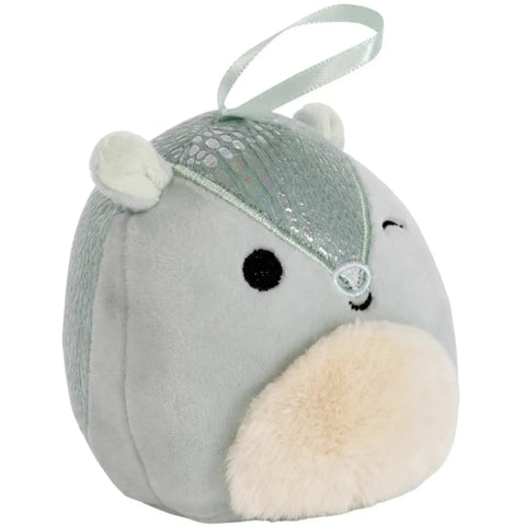 Squishmallows - Arilla the Armadillo Holiday Ornament Plush (4