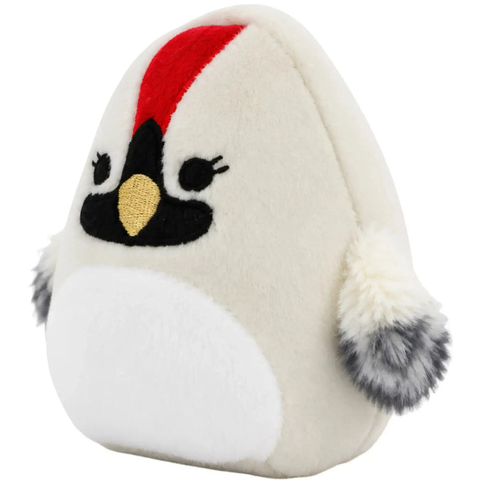 Squishmallows - Basma the Whooping Crane Plush (2.5") - Jazwares - Squishville Black & White Squad - (2024)
