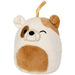 Squishmallows - Brock the Bulldog Holiday Ornament Plush (4") - Kellytoy - Animals Collection - (2024)