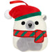 Squishmallows - Brooke the Polar Bear Holiday Ornament Plush (5") - Kellytoy - Holiday Classic Collection - (2022)