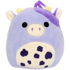 Squishmallows - Bubba the Cow Holiday Ornament Plush (4.5