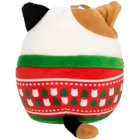 Squishmallows - Cam the Cat Version 2 Holiday Ornament Plush (4