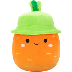 Squishmallows - Caroleena the Orange Carrot with Green Bucket Hat Plush (12") - Jazwares - (2024)
