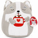 Squishmallows - Casmir the Husky Plush (10") - Kellytoy - Foodie Squad - (2022)