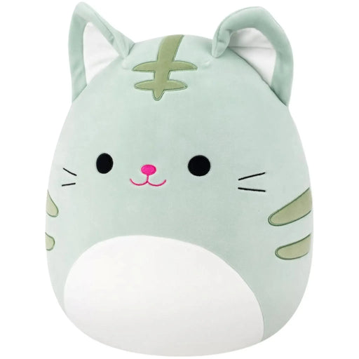 Squishmallows - Chase the Green Tabby Cat Plush (12") - Jazwares - (2024)