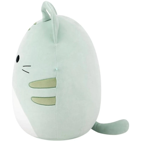 Squishmallows - Chase the Green Tabby Cat Plush (12