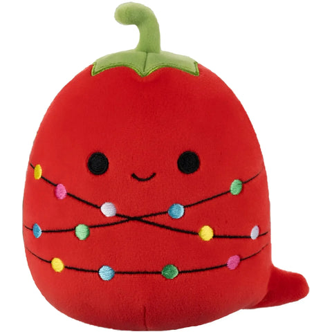 Squishmallows - Christmas Edition Christmas Lights Christo the Chili Pepper Plush (12