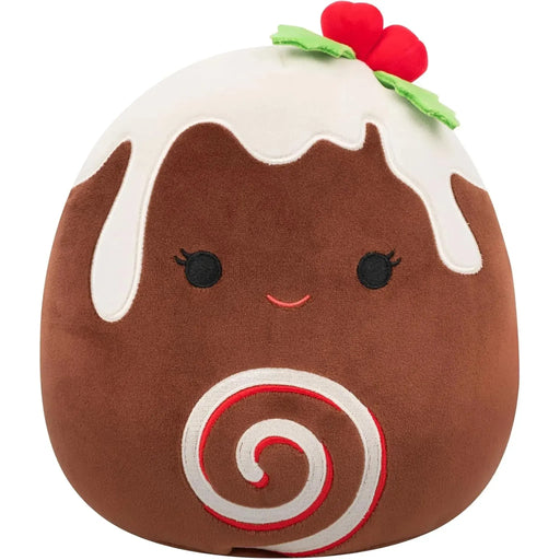 Squishmallows - Christmas Edition Fleur the Cinnamon Roll Plush (9.5") - Jazwares - (2024)