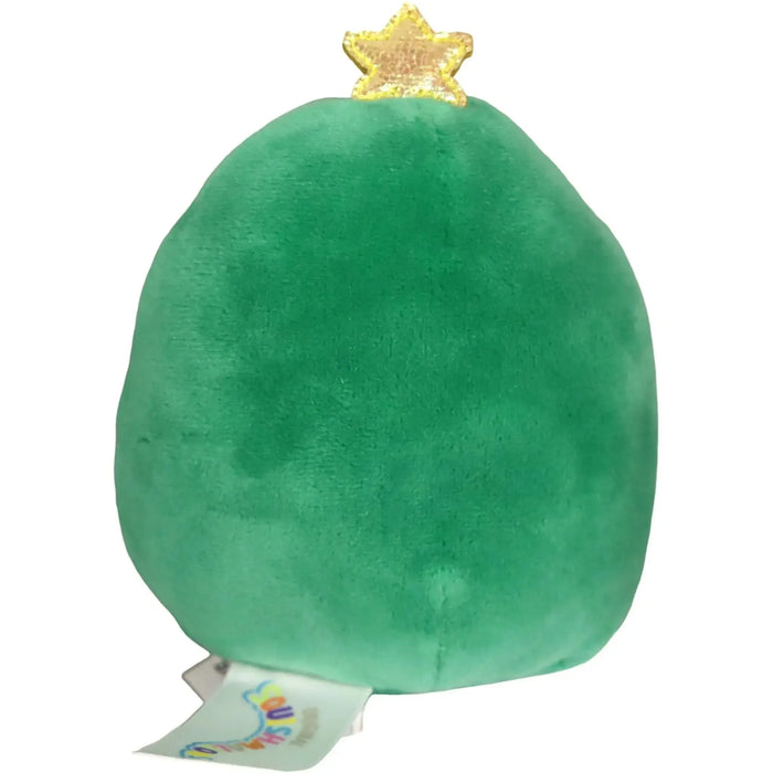 Squishmallows - Christmas Edition Leama the Christmas Tree with Gold Star Crown & Ornaments Plush (5") - Kellytoy - (2021)
