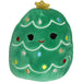 Squishmallows - Christmas Edition Leama the Christmas Tree with Gold Star Crown & Ornaments Plush (5") - Kellytoy - (2021)
