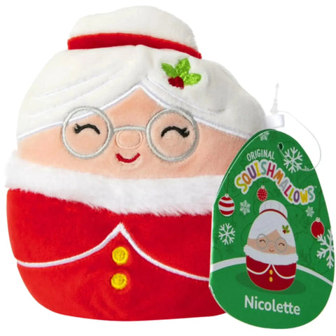 Squishmallows - Christmas Edition Nicolette [Mrs. Claus] Plush (5