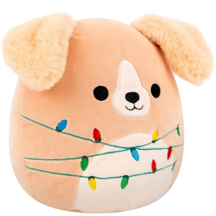 Squishmallows - Christmas Edition Stevon the Dog with Holiday Lights Plush (9.5") - Jazwares - (2024)