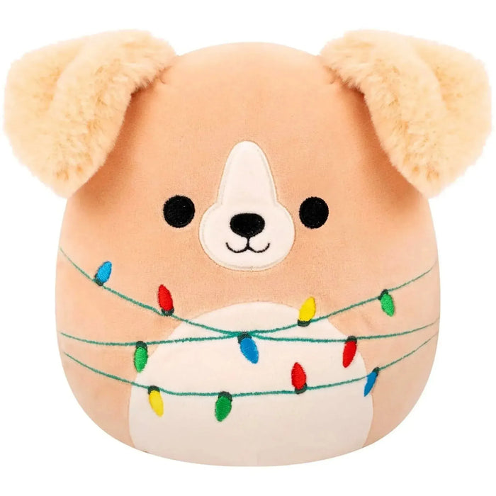 Squishmallows - Christmas Edition Stevon the Dog with Holiday Lights Plush (9.5") - Jazwares - (2024)