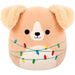 Squishmallows - Christmas Edition Stevon the Dog with Holiday Lights Plush (9.5") - Jazwares - (2024)