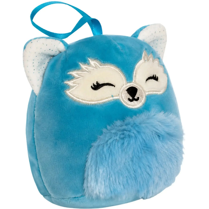 Squishmallows - Dabney the Fox Holiday Ornament Plush (4") - Kellytoy - Fantasy Collection - (2023)