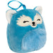 Squishmallows - Dabney the Fox Holiday Ornament Plush (4") - Kellytoy - Fantasy Collection - (2023)