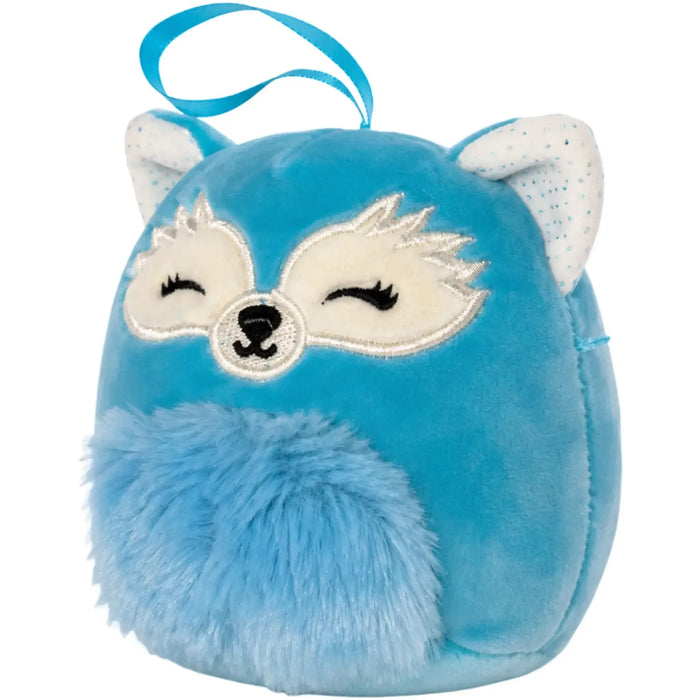 Squishmallows - Dabney the Fox Holiday Ornament Plush (4") - Kellytoy - Fantasy Collection - (2023)