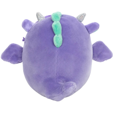 Squishmallows - Drow the Dragon Holiday Ornament Plush (4