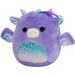 Squishmallows - Drow the Dragon Holiday Ornament Plush (4") - Kellytoy - Fantasy Collection - (2023)