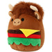 Squishmallows - Dunkie the Bison Burger Plush (3") - Jazwares - Micromallows Series 4 - (2024)