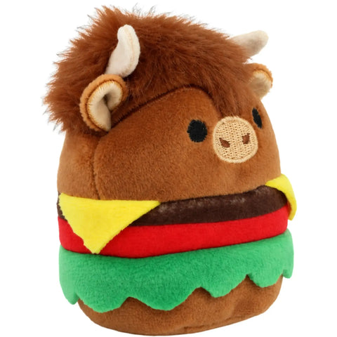 Squishmallows - Dunkie the Bison Burger Plush (3