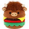 Squishmallows - Dunkie the Bison Burger Plush (3
