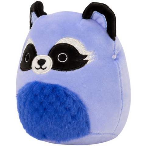 Squishmallows - Duranga the Blue Raccoon Plush (5
