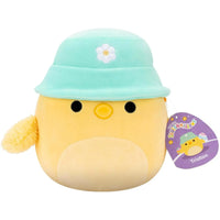 Squishmallows - Easter Edition Bucket Hat Triston the Yellow Chick Plush (8.5