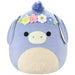 Squishmallows - Easter Edition Flower Crown Milanda the Purple Donkey Plush (8.5") - Jazwares - (2024)
