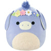Squishmallows - Easter Edition Flower Crown Milanda the Purple Donkey Plush (8.5