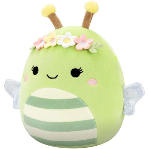 Squishmallows - Easter Edition Sybil the Green Bee with Flower Crown Plush (9.25