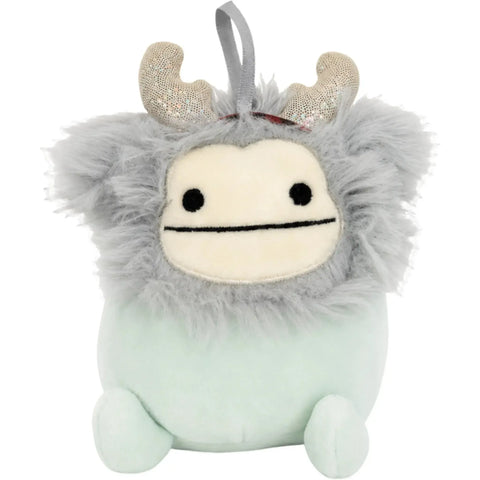 Squishmallows - Evita the Bigfoot Holiday Ornament Plush (4.5