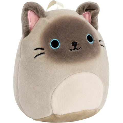 Squishmallows - Felton the Siamese Cat Holiday Ornament Plush (4