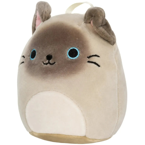 Squishmallows - Felton the Siamese Cat Holiday Ornament Plush (4