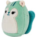 Squishmallows - Fuyuki the Squirrel Plush (2.5") - Jazwares - Squishville Cute & Colorful Squad - (2024)