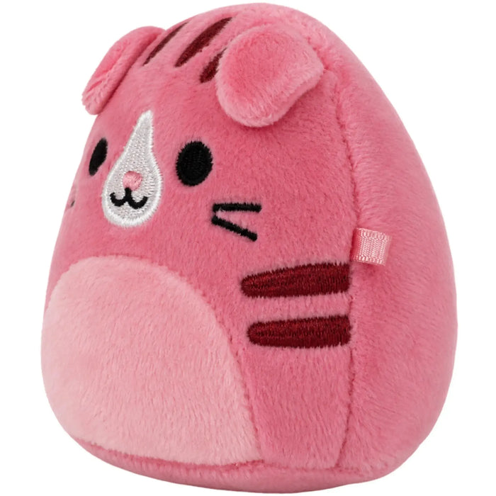 Squishmallows - Geraldine the Pink Scottish Fold Cat Plush (2.5") - Jazwares - Micromallows Series - (2024)