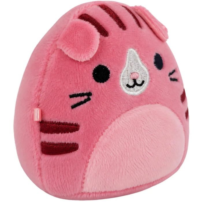 Squishmallows - Geraldine the Pink Scottish Fold Cat Plush (2.5") - Jazwares - Micromallows Series - (2024)