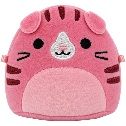 Squishmallows - Geraldine the Pink Scottish Fold Cat Plush (2.5") - Jazwares - Micromallows Series - (2024)