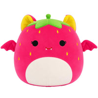 Squishmallows - Gwendolyn the Strawberry Fruit Bat Plush (9