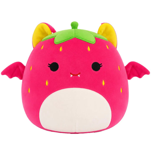 Squishmallows - Gwendolyn the Strawberry Fruit Bat Plush (9") - Kellytoy - Blacklight Squad - (2023)