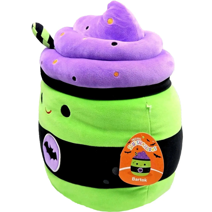 Squishmallows - Halloween Edition Bartok the Zombie Milkshake Plush (12") - Jazwares - (2024)